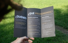 dípticos, trípticos, desplegables