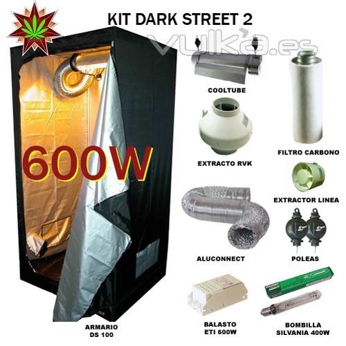 KIT DE CULTIVO DE 600 W  P.V.P.: 375,00 EUR aprox.