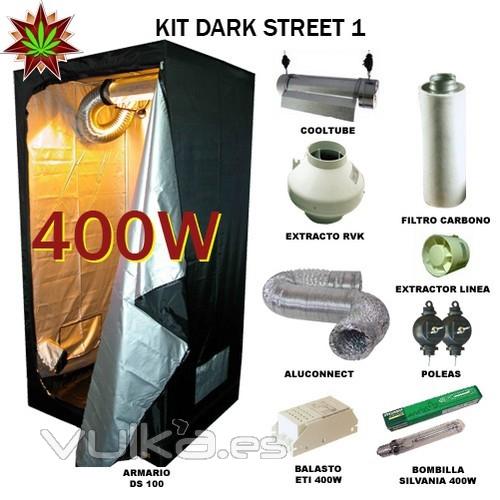 KIT DE CULTIVO DE 400 W , P.V.P.: 325,00 EUR, aprox.