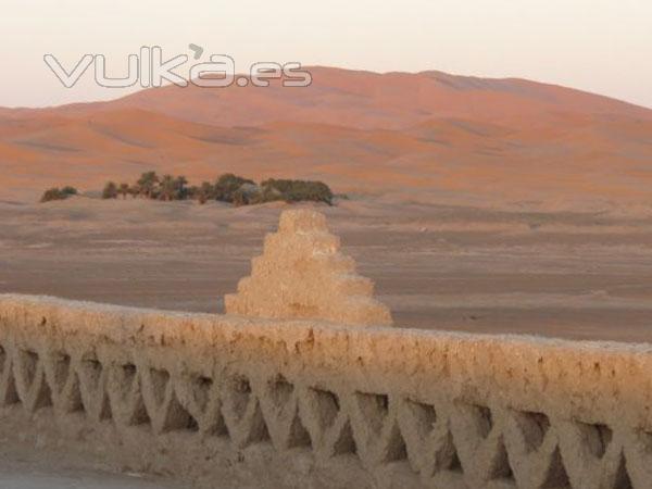 La gran duna en Merzouga