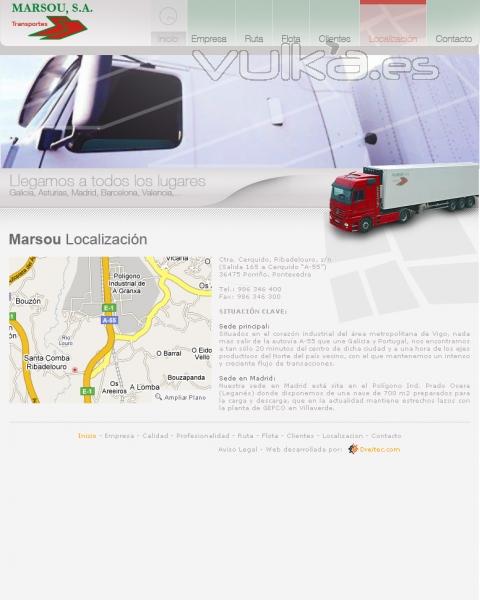 Marsou , cotizaciones en lnea. www.transportesmarsou.com