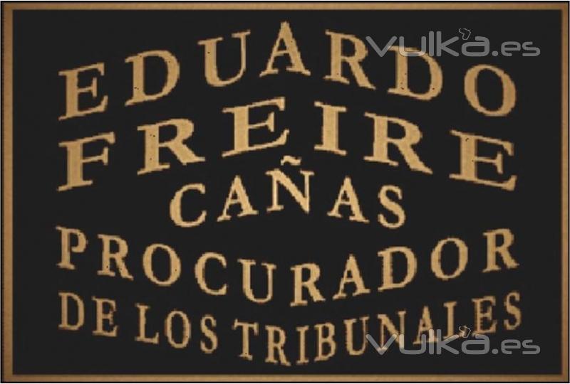 Eduardo Freire Cañas Procurador de Cadiz, Jerez y Puerto de Santa Maria