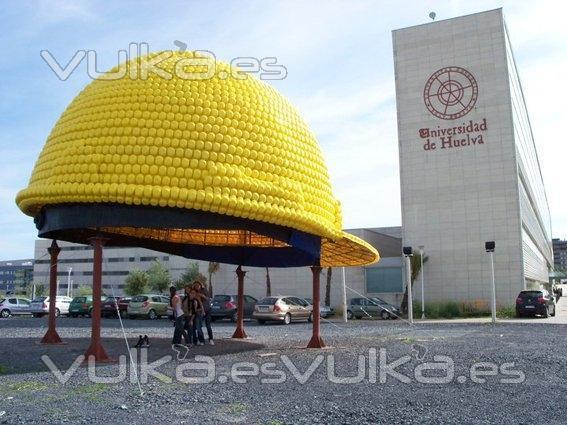 Nuestro casco, el más grande del mundo