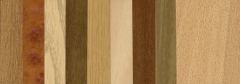Chapa metlica plastificada - simulacin madera