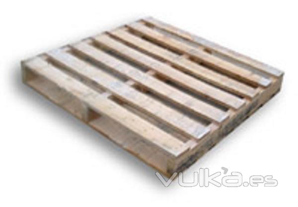 Palet madera reciclado1000x1000 cabiron Carga 800 kg. peso: 20 Kg.