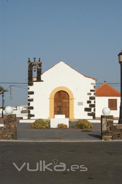 Tipa Iglesia de los pueblitos de Fuerteventura