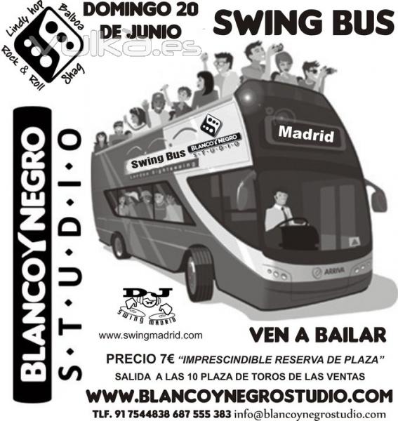 2º SWING BUS de Blanco y Negro Studio ¡Ven a Bailar!