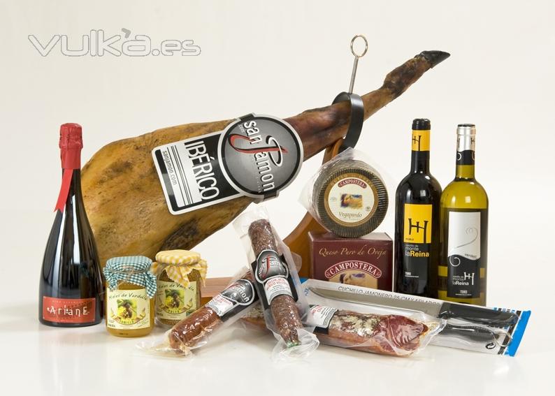 Lotes y cestas de navidad en www.sanjamon.com tambien regalos de empresa durante todo el ao. Enviamos a toda ...