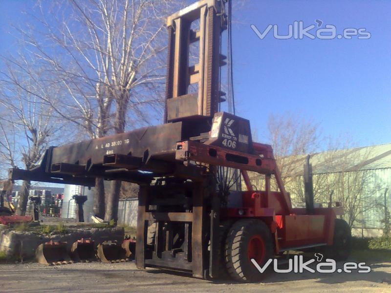 KALMAR DC 42-1200, MASTIL SPREADER , ELEVACIÓN LIBRE , AÑO 1991