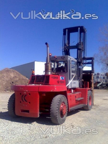 KALMAR DC12-1200, MASTIL DUPLEX , ELEVACIN 400MM, ALTURA 410MM, ANCHO 250MM Y PESO 20.800Kg