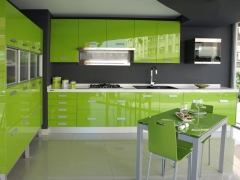 Muebles de cocina Yelarsan. Look Verde, Vista General