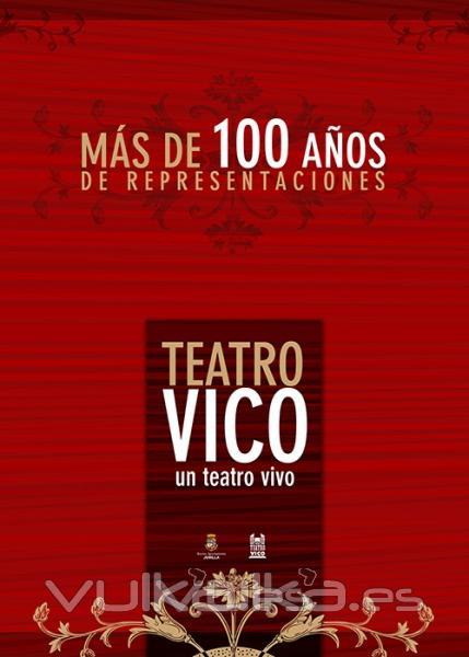 Diseo grfico cartel Teatro Vico Jumilla-Murcia