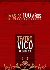 Diseo grfico cartel Teatro Vico Jumilla-Murcia