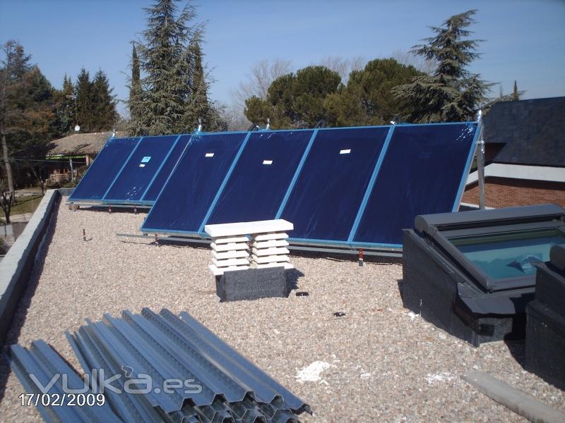 Instalacin solar apoyo calefaccin
