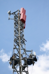 Trabajos de mantenimiento en torre de telecomunicaciones (wimax)