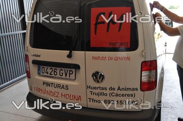 ROTULACION VEHICULOS FM PINTORES 2