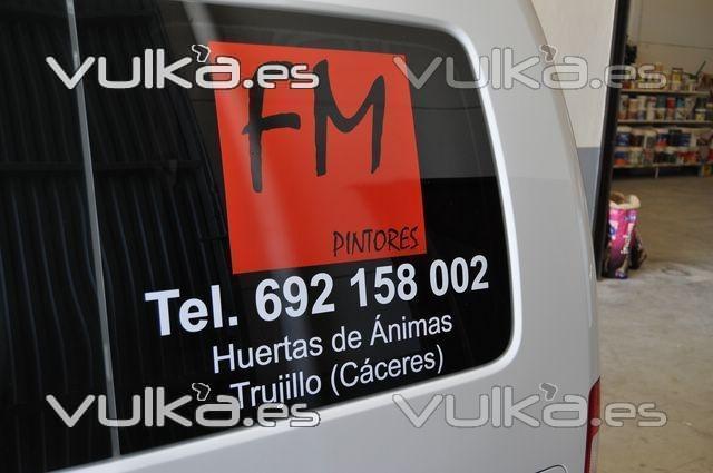 ROTULACION VEHICULOS FM PINTORES 1