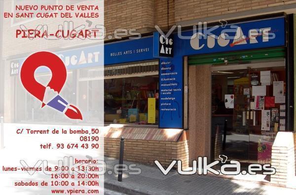 Nuevo punto de venta en Sant Cugat. Ahora también podrá encontrarnos en la antigua tienda Cugart (ahora Vicenç ...