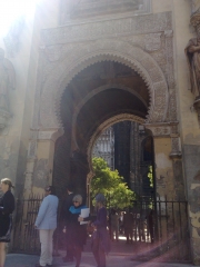 Catedral. puerta del patio de los naranjos