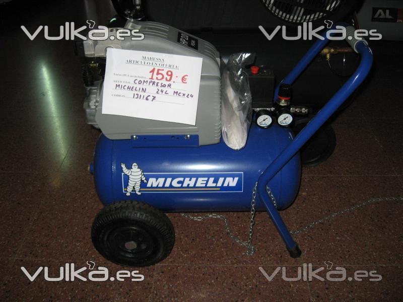 COMPRESOR MICHELIN 24 LITROS MCX24.