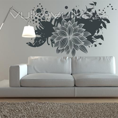 Vinilo decorativo floral Nueva Coleccin