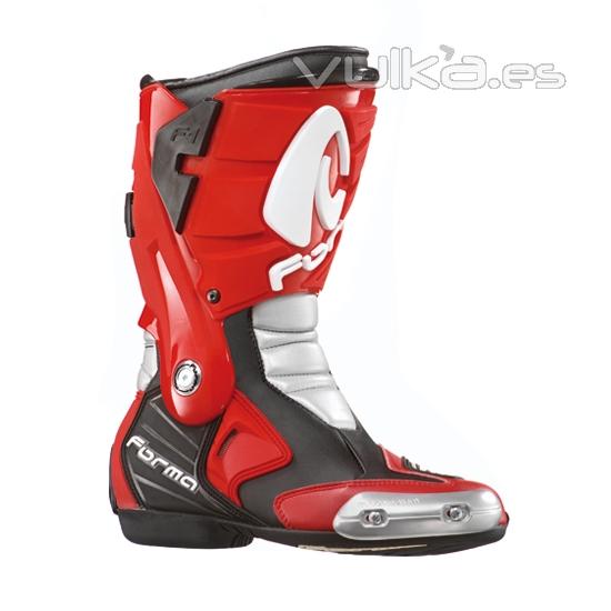 Bota forma f1 rojo. ¡35% de descuento!