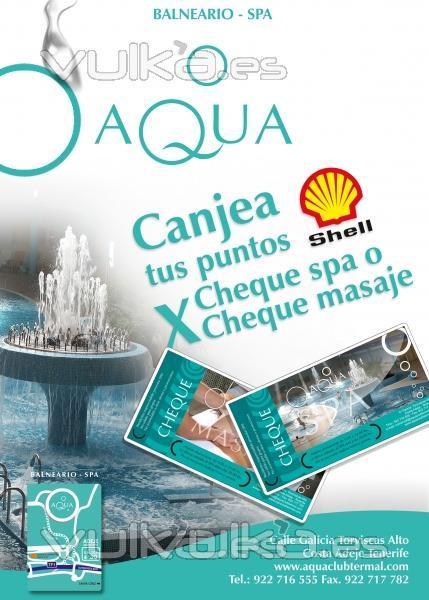 Canjea tus puntos Shell en Cheque spa o Cheque masaje y dirsfrutalo en nuestro centro...