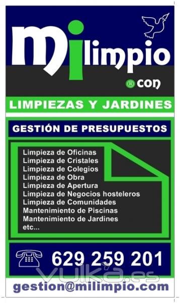 LIMPIEZAS Y JARDINES MILIMPIO