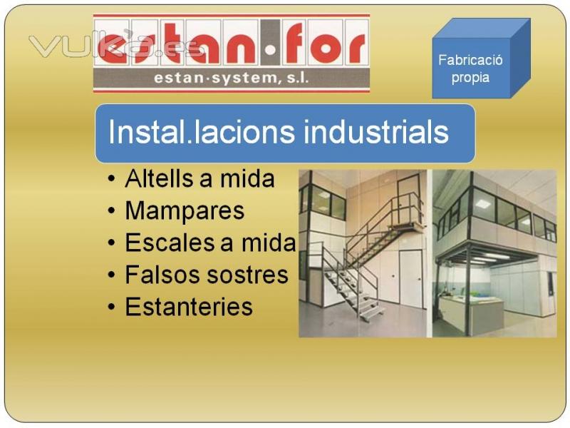 INSTALACIONES INDUSTRIALES : 