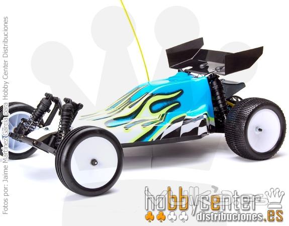 Buggy de traccin trasera, con un potente propulsor elctrico. Este coche es la versin suave del modelo de ...