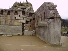 El templo de la rajadura - machupicchu