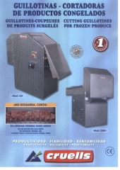 GUILLOTINAS CORTADORAS DE CONGELADOS