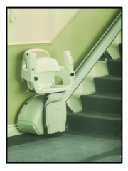 Silla para salvar escaleras rectas