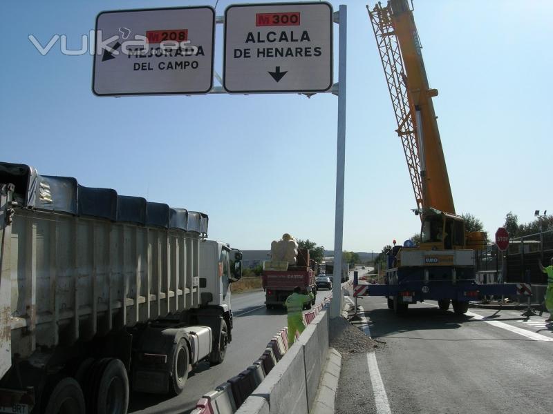 Banderolas, Porticos, de carretera