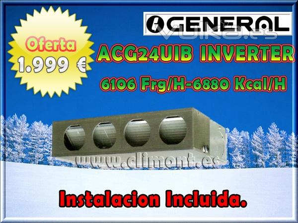 General Fujitsu de conductos 1.999 EUR 6106 Frg/h Instalacion Incluida