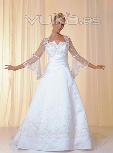 Vestido de Novia Nuvitex Modelo Amelie-2005 Duemile