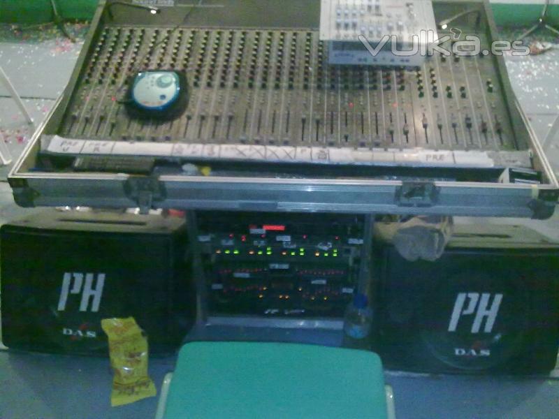 mesa de directo de sonido  PH SOUNDS