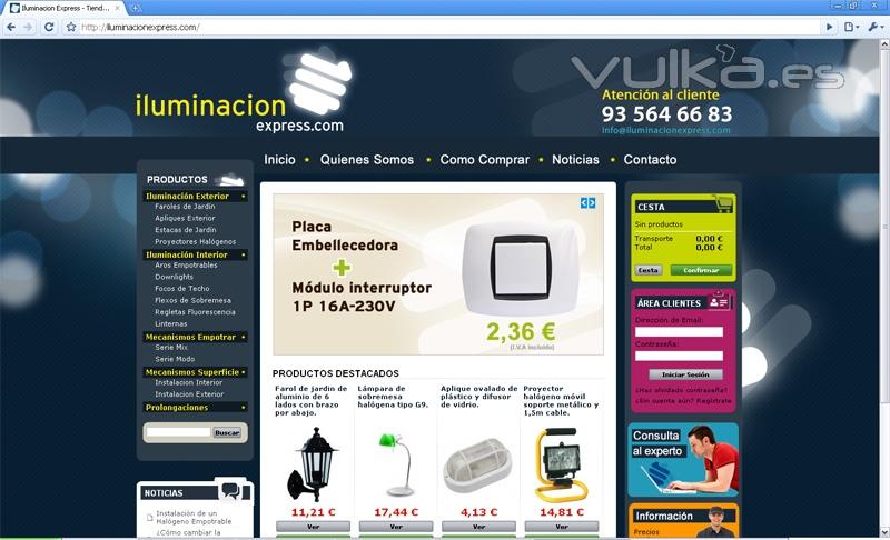 Tienda Online Iluminacionexpress.com