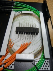 Caja empalmes fibra optica