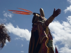 The inca and the celebration of inti raymi