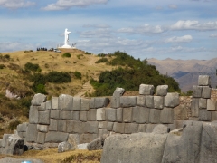 Gran vista desde sacsayhuaman a cristo blanco