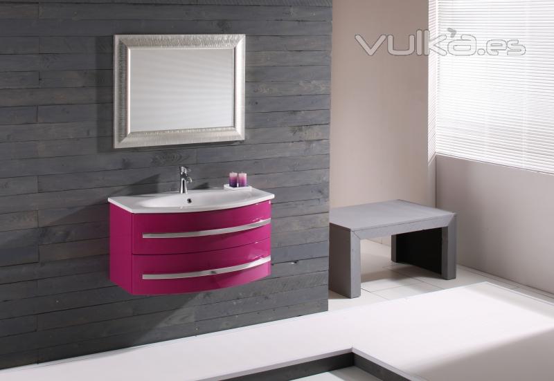 Mueble de baño moderno lavabo ceramica alta calidad en www.lineabaño.com