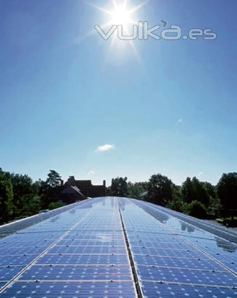 limpieza de paneles solares por la empesa Mirandaservice