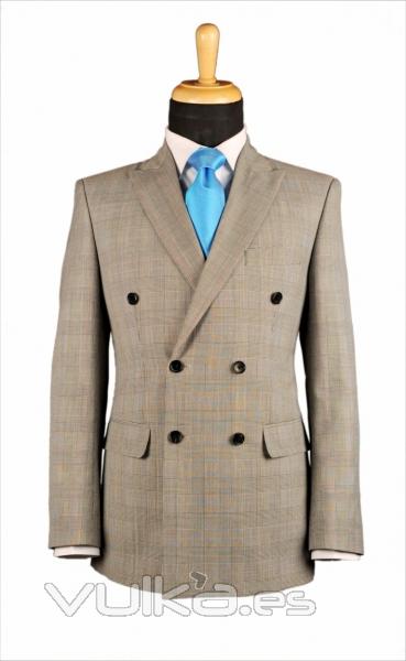 Sastrería DelaVegaTailors Chaqueta cruzada Príncipe de Gales