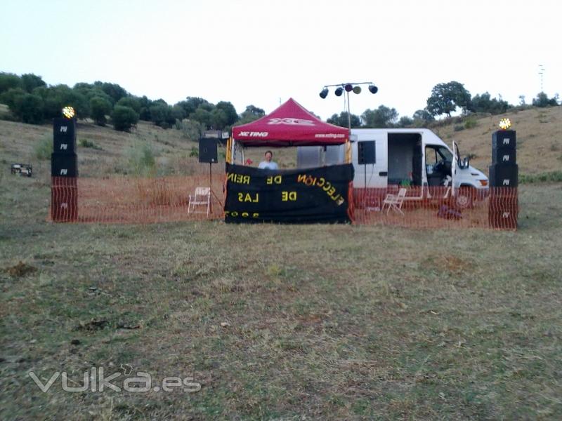 equipo se sonido para fiestas de  PH SOUNDS