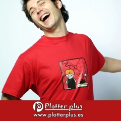 Camisetas impresas para  ovniart estudio creativo, creatividad realizada por ovniart
