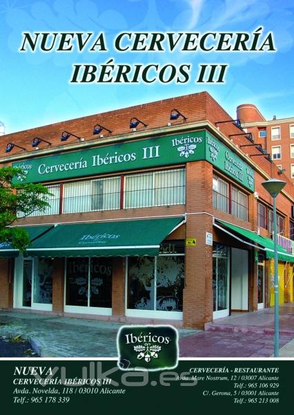 Nueva Cervecería Ibéricos III en Av. Novelda 118 (965178339)