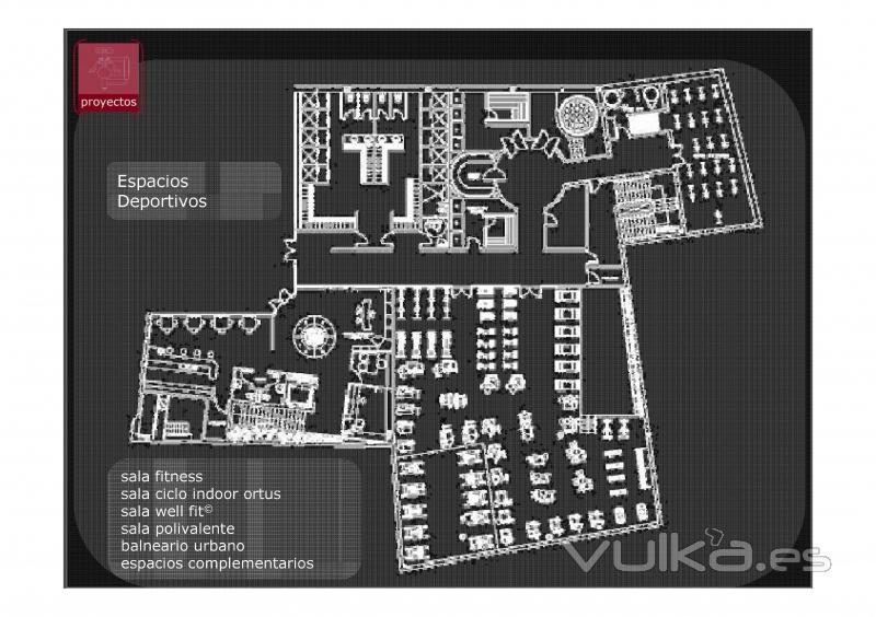 DISEO DE ORTUS FITNESS PARA CENTRO DEPORTIVO
