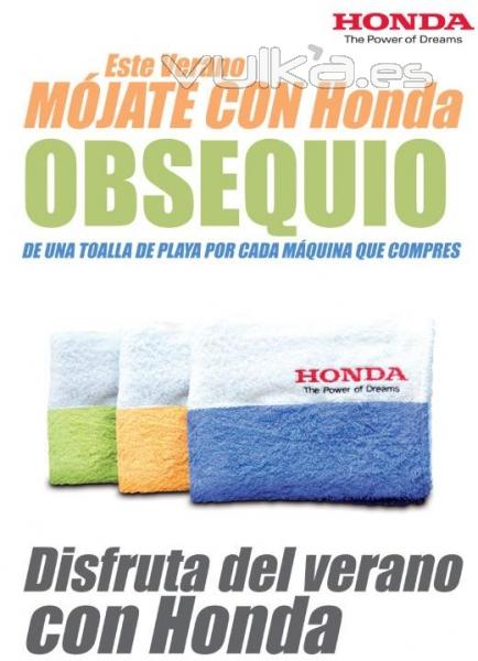 Mojate con HONDA