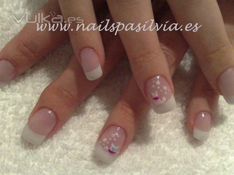 Uas de porcelana y gel 